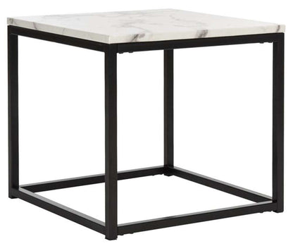 Safavieh - Baize End Table - White - Grey - FOX6023A veiw 3