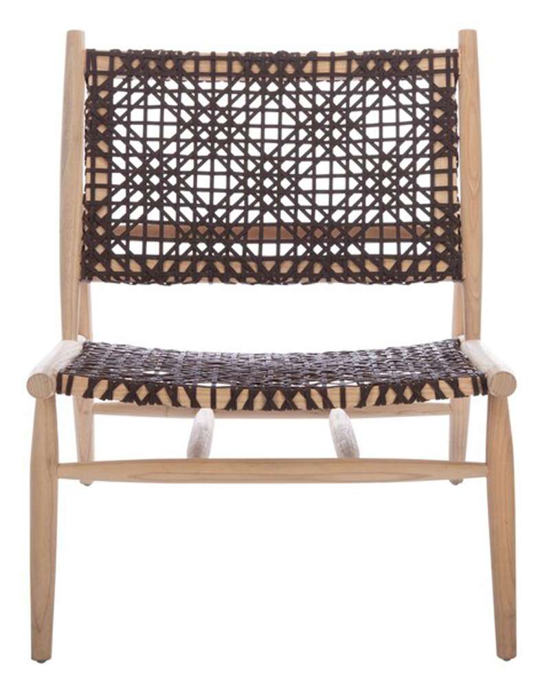 Safavieh - Bandelier Accent Chair - Natural - Brown - ACH1000E veiw 1
