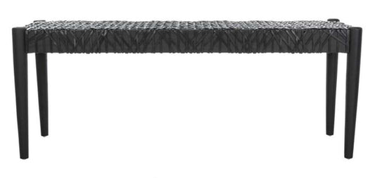 Safavieh - Bandelier Bench - Black - Black - BCH1000B veiw 1