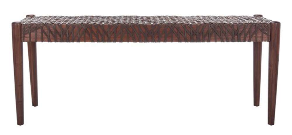 Safavieh - Bandelier Bench - Brown - Brown - BCH1000C veiw 1