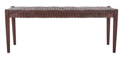 Safavieh - Bandelier Bench - Brown - Brown - BCH1000C veiw 1