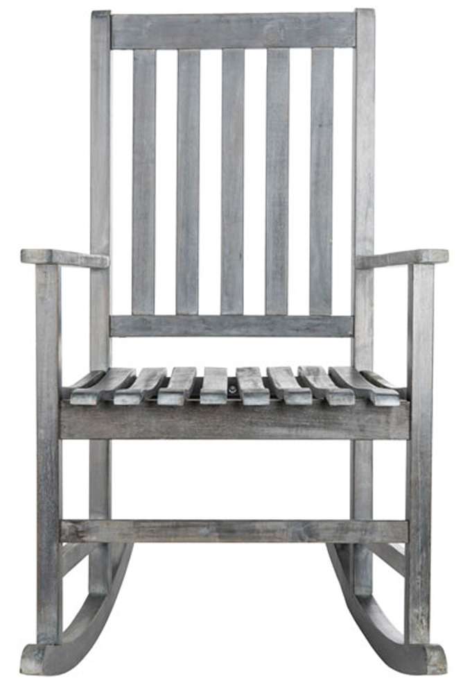 Safavieh - Barstow Rocking Chair - Ash Grey - PAT6707B veiw 1