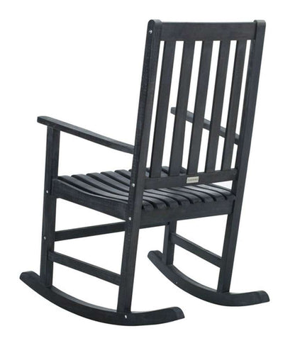 Safavieh - Barstow Rocking Chair - Dark Slate Gray - PAT6707K veiw 1