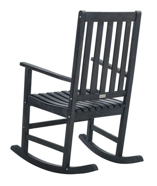 Safavieh - Barstow Rocking Chair - Dark Slate Gray - PAT6707K veiw 1