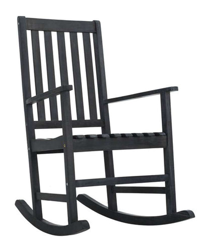 Safavieh - Barstow Rocking Chair - Dark Slate Gray - PAT6707K veiw 4