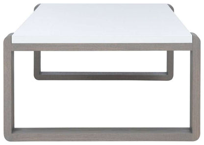Safavieh - Bartholomew Coffee Table - White - Grey - FOX4210B veiw 3