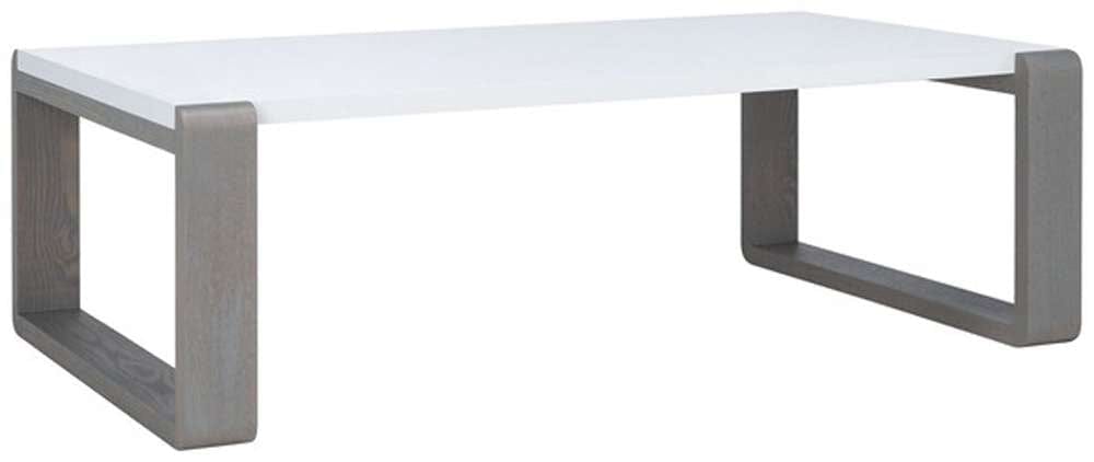 Safavieh - Bartholomew Coffee Table - White - Grey - FOX4210B veiw 4