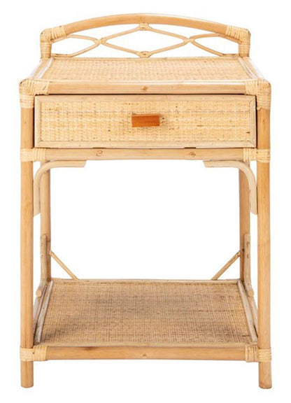 Safavieh - Bea 1 Draw 1 Shelf Nightstand - Natural - NST4000A veiw 1