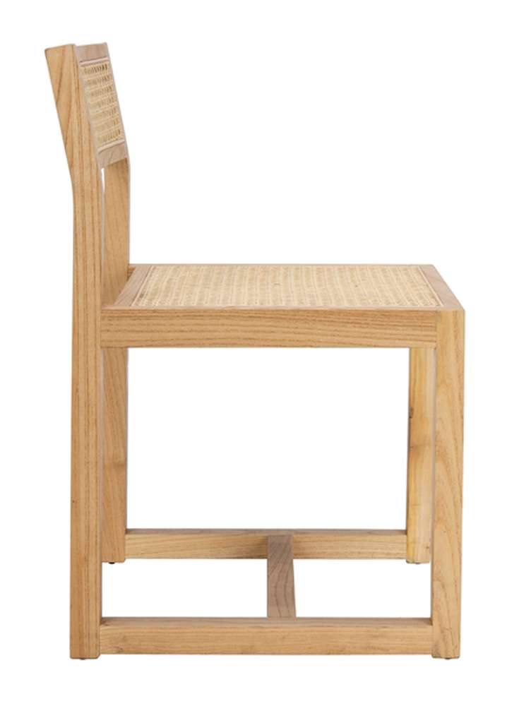 Safavieh - Bernice Cane Dining Chair - Natural - DCH9502C veiw 4