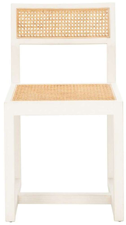 Safavieh - Bernice Cane Dining Chair - White - Natural - DCH9502A veiw 1