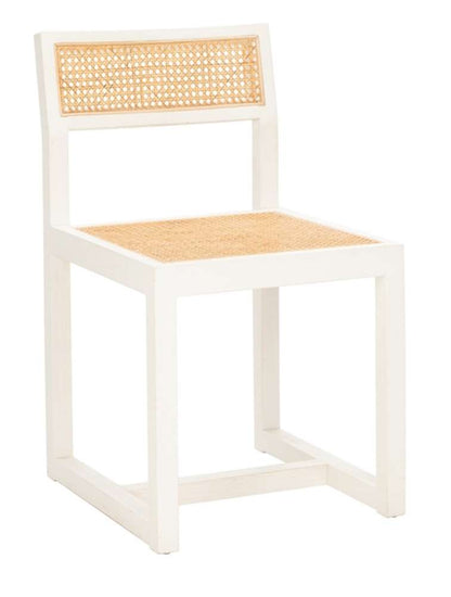 Safavieh - Bernice Cane Dining Chair - White - Natural - DCH9502A veiw 3