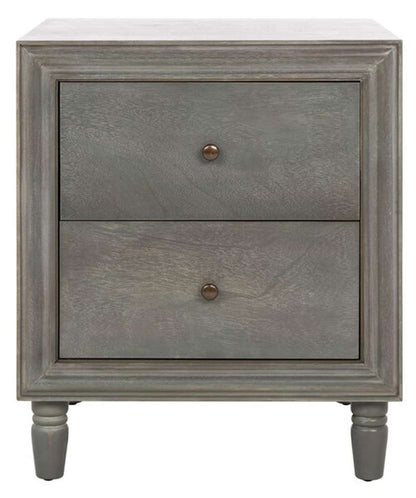 Safavieh - Blaise Night Stand W/Storage - Ash Grey - AMH6605B veiw 1