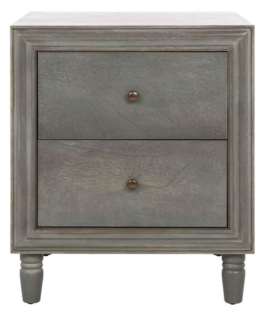 Safavieh - Blaise Night Stand W/Storage - Ash Grey - AMH6605B veiw 1