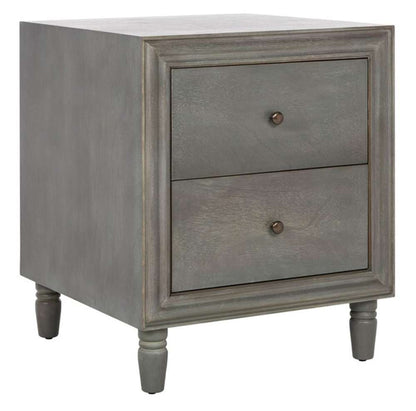 Safavieh - Blaise Night Stand W/Storage - Ash Grey - AMH6605B veiw 3