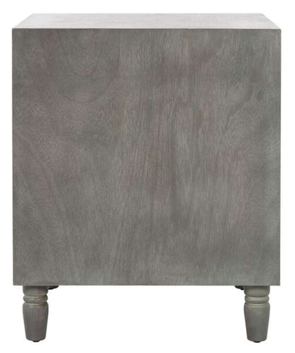 Safavieh - Blaise Night Stand W/Storage - Ash Grey - AMH6605B veiw 4
