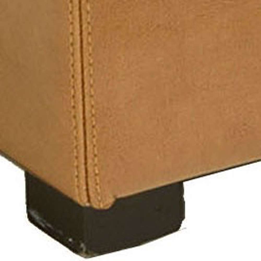 Safavieh - Bobbie Ottoman - Saddle - HUD4006C veiw 2