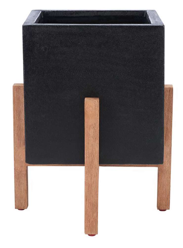Safavieh - Borsla Planter - Black - PAT1512A veiw 1