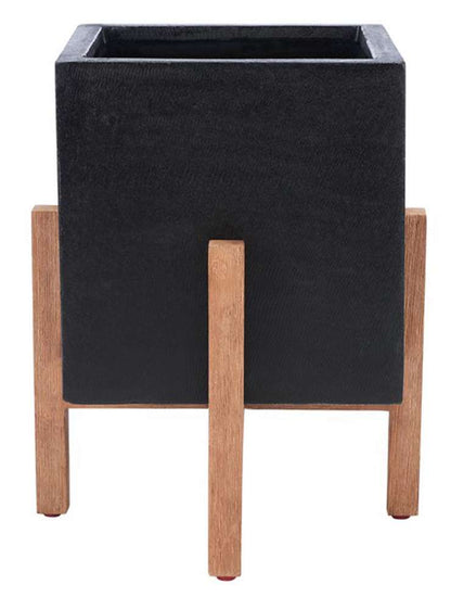 Safavieh - Borsla Planter - Black - PAT1512A veiw 1