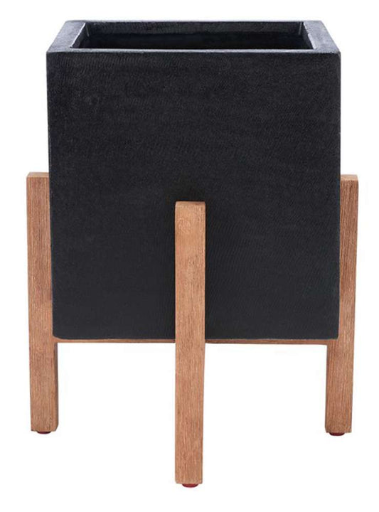 Safavieh - Borsla Planter - Black - PAT1512A veiw 1