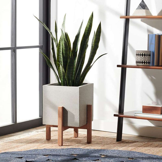 Safavieh - Borsla Planter - Light Grey - PAT1512B veiw 2
