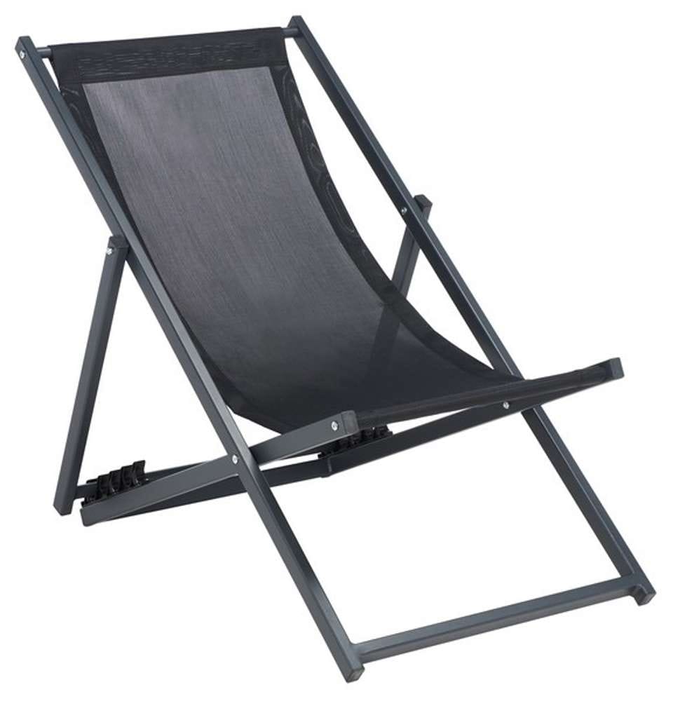 Safavieh - Breslin Set Of 2 Sling Chairs - Black - Black  (Set of 2) - PAT9040C-SET2 veiw 4