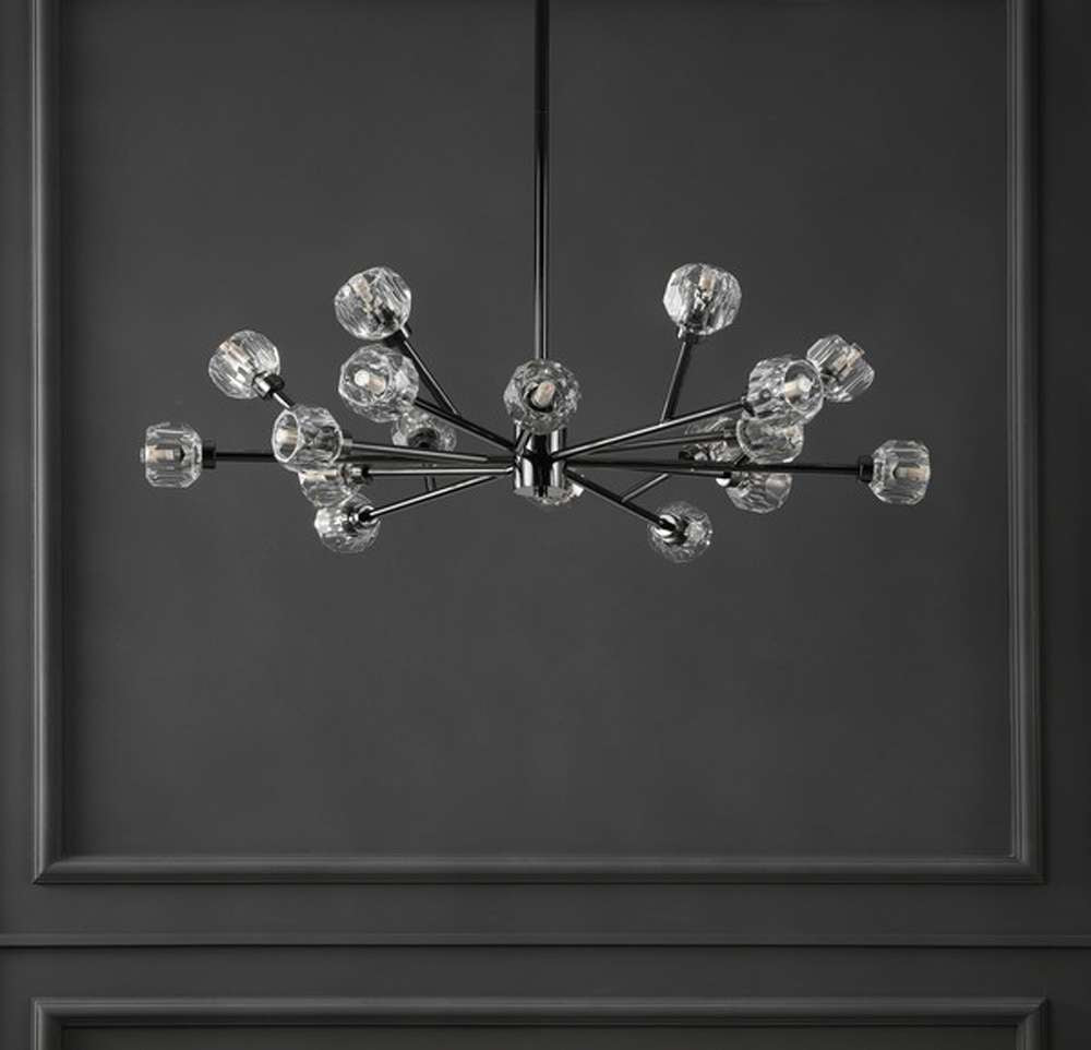 Safavieh - Breyer Crstal Chandelier - Black - CTL1023A veiw 1