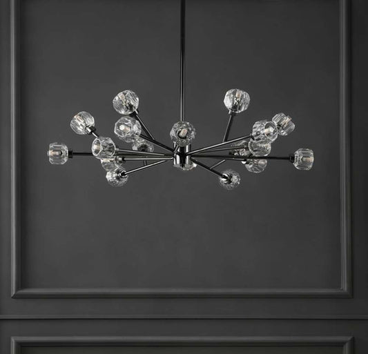 Safavieh - Breyer Crstal Chandelier - Black - CTL1023A veiw 1