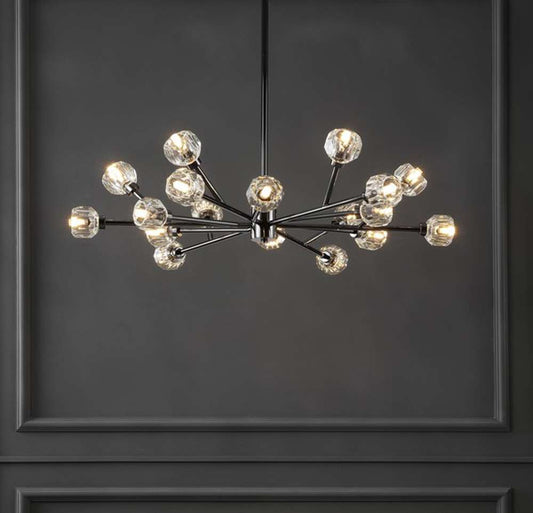 Safavieh - Breyer Crstal Chandelier - Black - CTL1023A veiw 2
