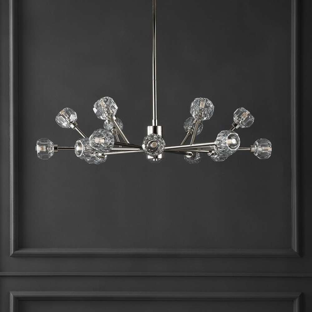 Safavieh - Breyer Crstal Chandelier - Nickle - CTL1023B veiw 1