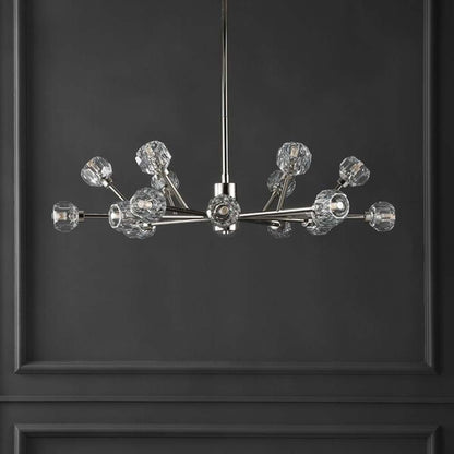 Safavieh - Breyer Crstal Chandelier - Nickle - CTL1023B veiw 1