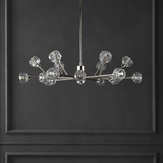 Safavieh - Breyer Crstal Chandelier - Nickle - CTL1023B veiw 1
