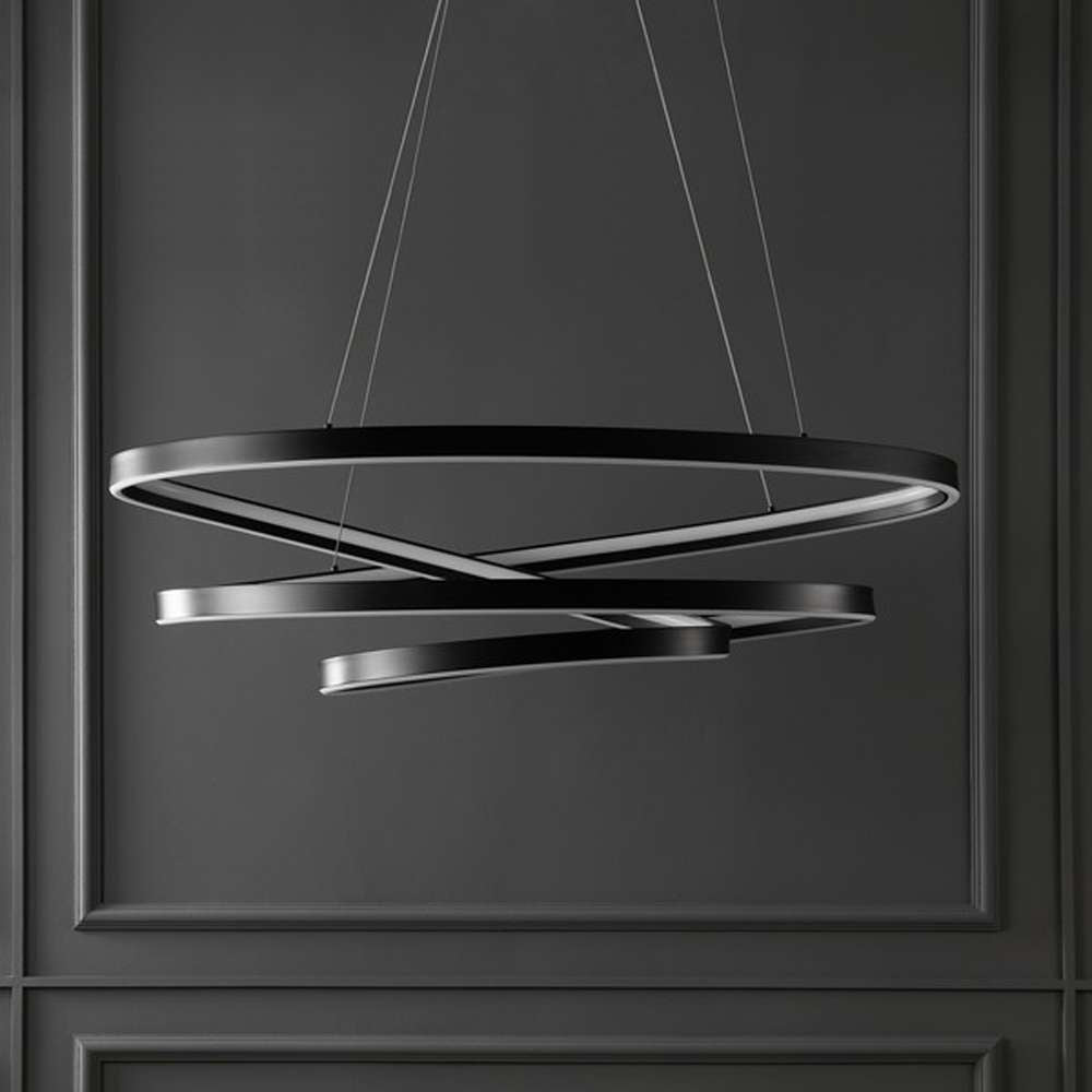 Safavieh - Brianne Infinity Chandelier - Black - CTL1000A veiw 1