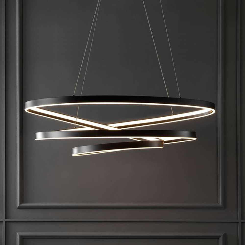 Safavieh - Brianne Infinity Chandelier - Black - CTL1000A veiw 2