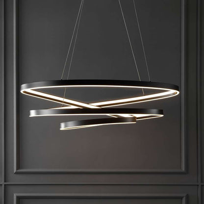 Safavieh - Brianne Infinity Chandelier - Black - CTL1000A veiw 2