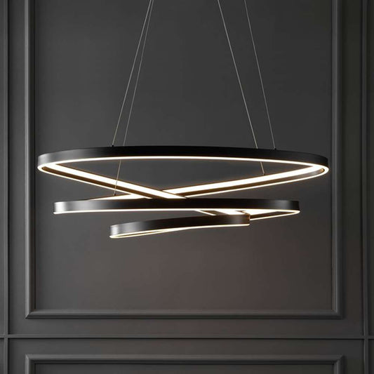 Safavieh - Brianne Infinity Chandelier - Black - CTL1000A veiw 2