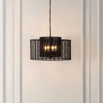Safavieh - Brynora 4 Lt 25in Pendant - Black - PND4190B veiw 2