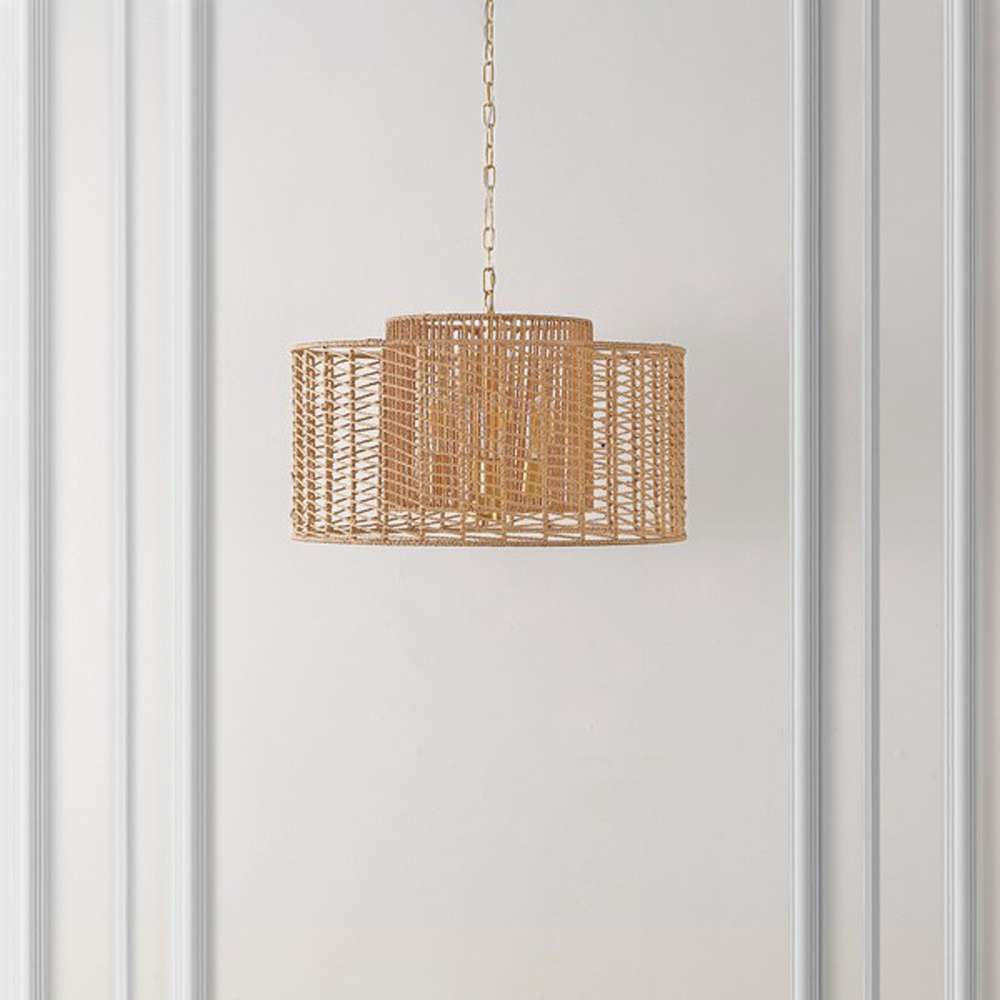 Safavieh - Brynora 4 Lt 25in Pendant - Natural - Gold - PND4190A veiw 1
