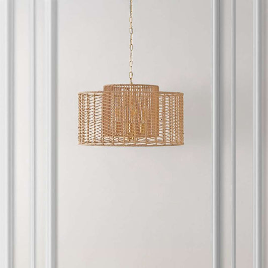 Safavieh - Brynora 4 Lt 25in Pendant - Natural - Gold - PND4190A veiw 1