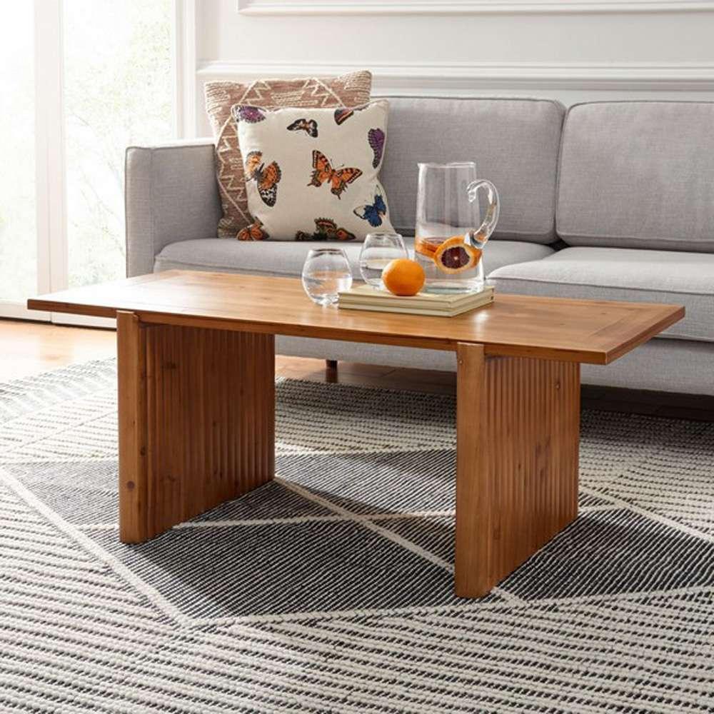 Safavieh - Buckley Rectangle Coffee Table - Brown - COF9701A veiw 2