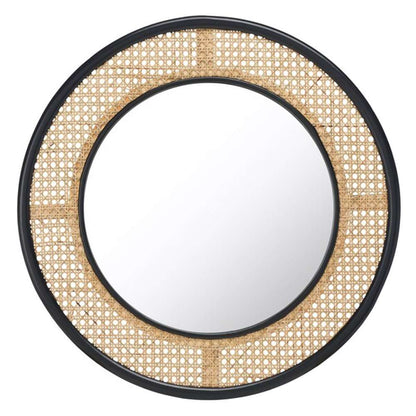 Safavieh - Byleth 24in Mirror - Black - Natural - MRR2021A veiw 1