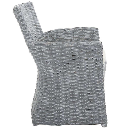 Safavieh - Cabana Arm Chair - White - Grey White Wash - FOX6500A veiw 4