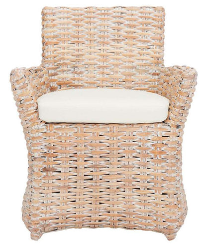 Safavieh - Cabana Arm Chair - White - White Washed - FOX6500C veiw 1