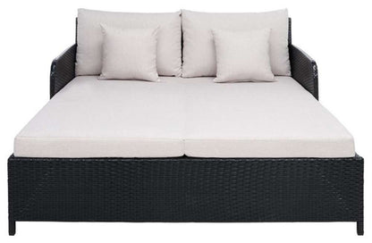 Safavieh - Cadeo Daybed - Black - Light Grey - PAT7500E veiw 1