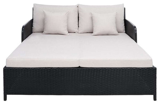 Safavieh - Cadeo Daybed - Black - Light Grey - PAT7500E veiw 1