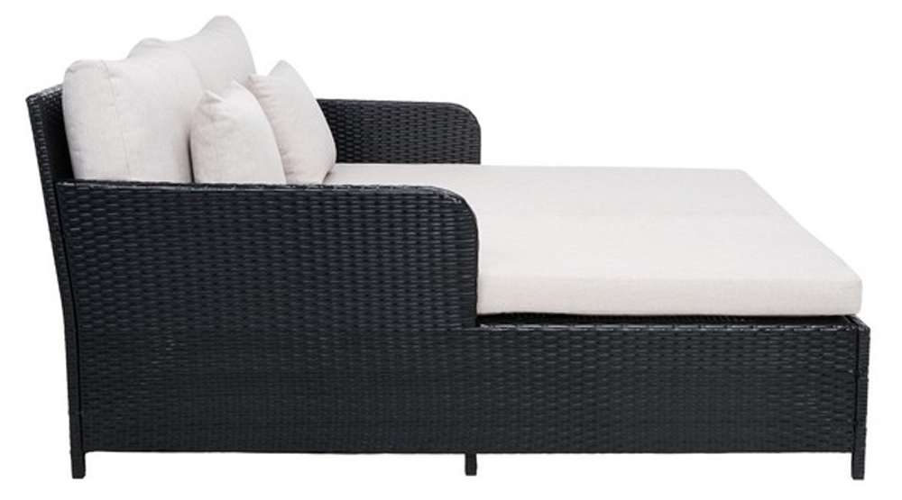 Safavieh - Cadeo Daybed - Black - Light Grey - PAT7500E veiw 4