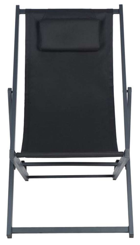 Safavieh - Camlin Set Of 2 Sling Chairs - Black - Black  (Set of 2) - PAT9039C-SET2 veiw 1