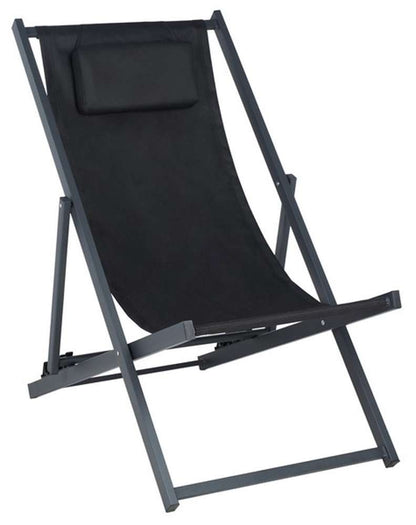 Safavieh - Camlin Set Of 2 Sling Chairs - Black - Black  (Set of 2) - PAT9039C-SET2 veiw 2