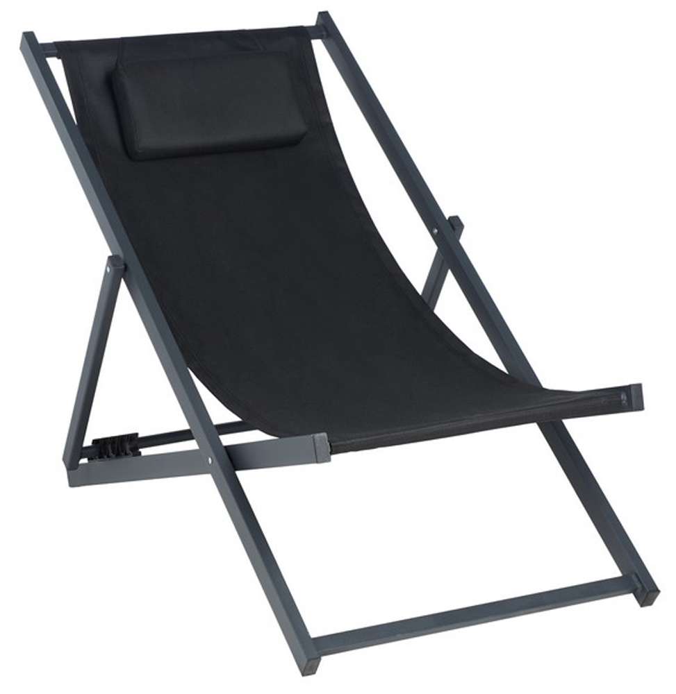Safavieh - Camlin Set Of 2 Sling Chairs - Black - Black  (Set of 2) - PAT9039C-SET2 veiw 4