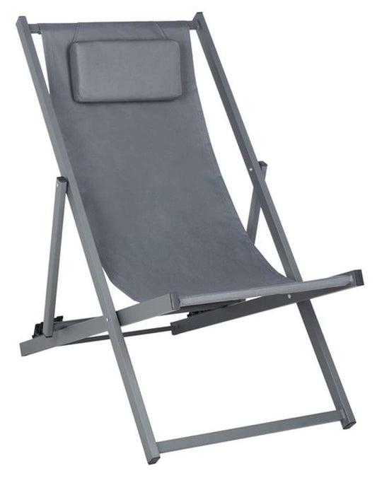 Safavieh - Camlin Set Of 2 Sling Chairs - Grey - Grey  (Set of 2) - PAT9039B-SET2 veiw 2