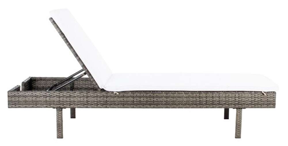 Safavieh - Cam Sunlounger - Grey Brown - White - PAT7501C veiw 4